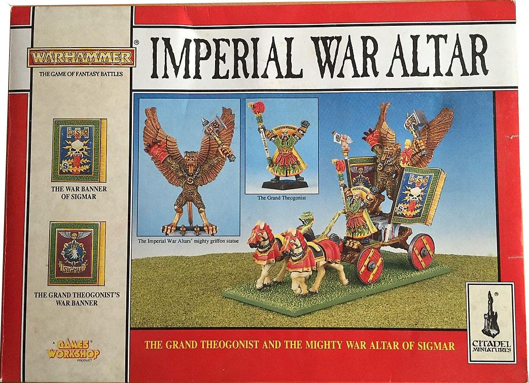 Mint, Sealed Warhammer-Citadel 0817 imperial era altar 